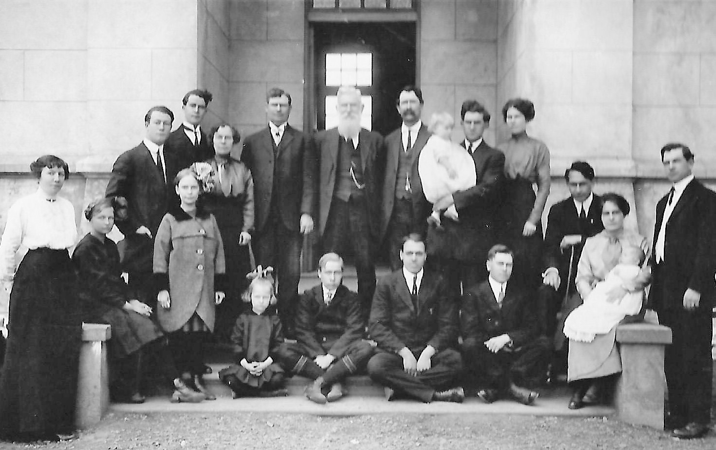 John Johansen Family & Friends in Hastings, New Zealand ca 1912-1915